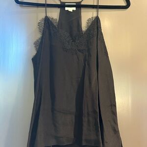 Cami NYC Black Lace Trim Camisole